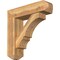 Ekena Millwork Balboa Craftsman Rough Sawn Bracket w/ Offset Brace, Western Red Cedar, 8"W x 30"D x 30"H BKT0806X30X30BOA04RWR - alternate 1